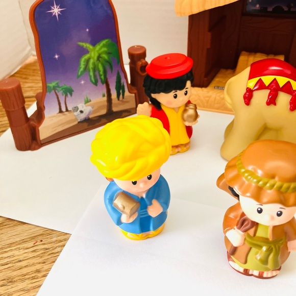 Fisher Price Little People 2002 Nativity Set With 11 Figures No Tree Or Carriage - Picture 6 of 10